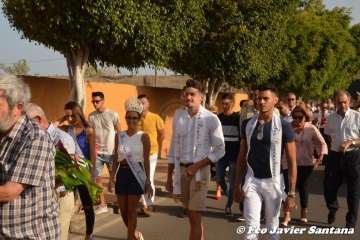 El Caracol despide sus fiestas con procesión y espectáculo musical (Foto Francisco Javier Santana)